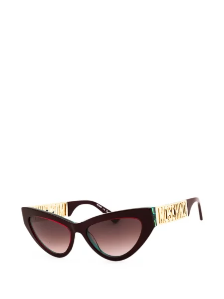 Sunčane naočale Moschino Eyewear s autogramom crvena