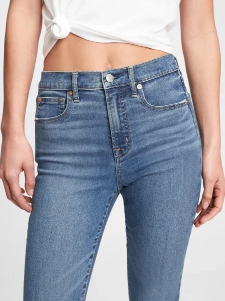 Skinny fit džínsy Gap modrá