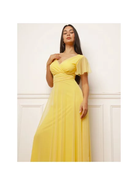 Rochie La Modeuse galben