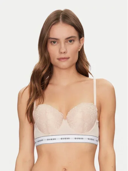 Guess Σουτιέν Balconette μπεζ