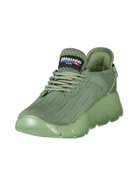Sneakersy Blauer z nadrukiem zielone