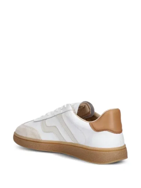 Fűzős szarvasbőr sneaker Gant fehér
