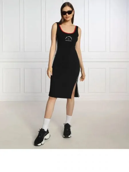 Karl Lagerfeld Rochie negru