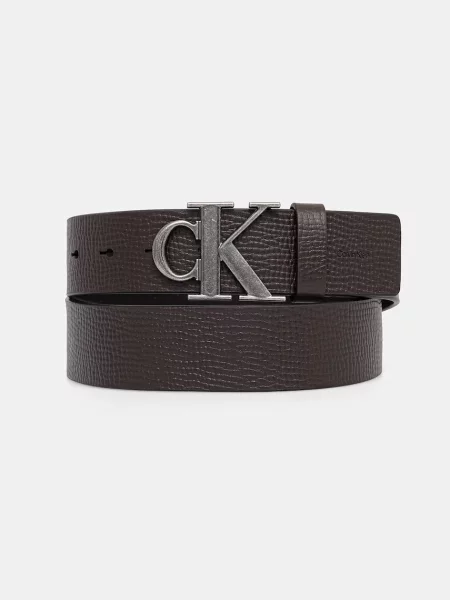 Calvin Klein remen za muškarce kožni smeđa
