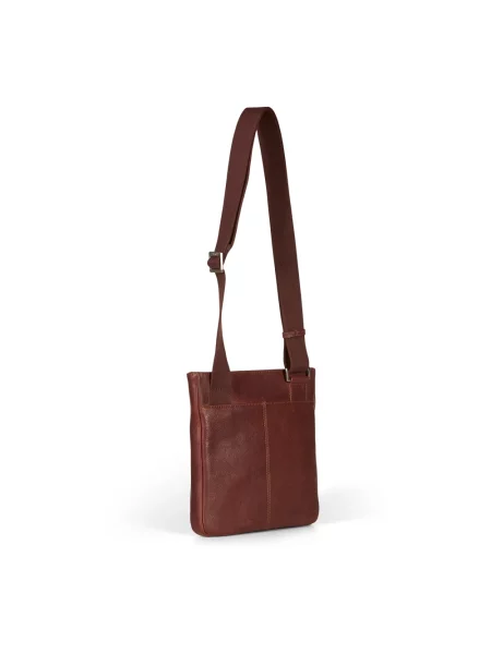 Torba crossbody Howard London skórzana brązowa