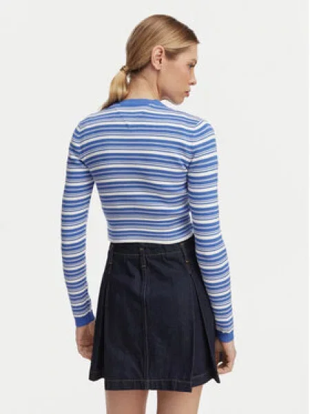 Tommy Jeans Kardigan / bijela plava