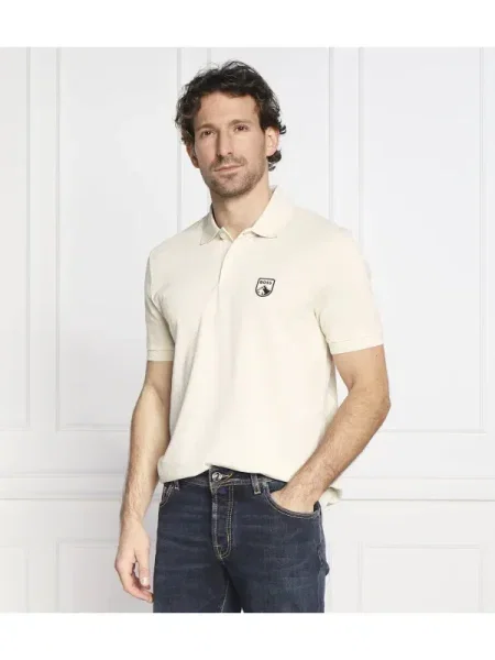 BOSS BLACK Polo Parlay negru