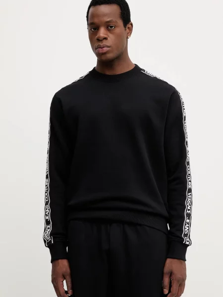 Versace Jeans Couture hanorac de cu imprimeu negru