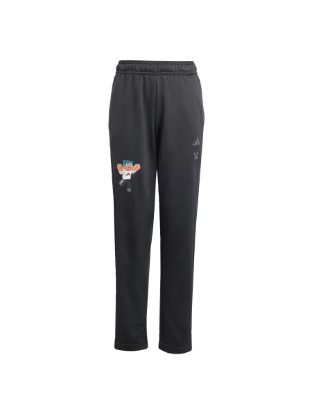 ADIDAS SPORTSWEAR Sportske hlače Minecraft pijesak / plava / siva crna
