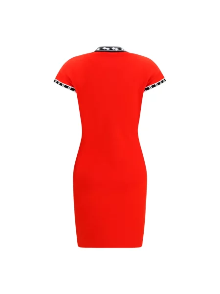 Sukienka mini Versace czerwona
