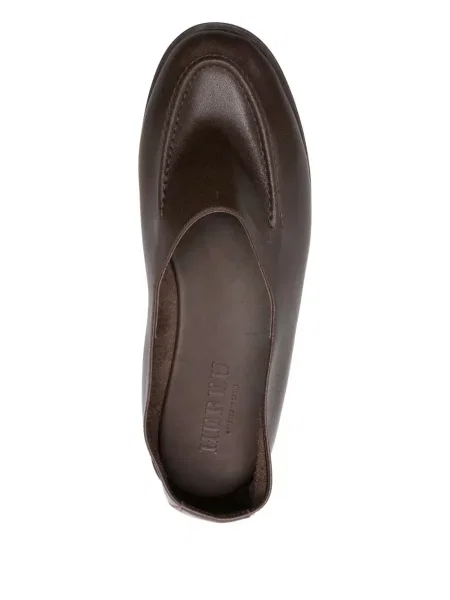 Pantofi loafer Hereu din piele maro