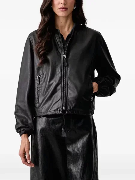 Geanta de piele Trussardi negru