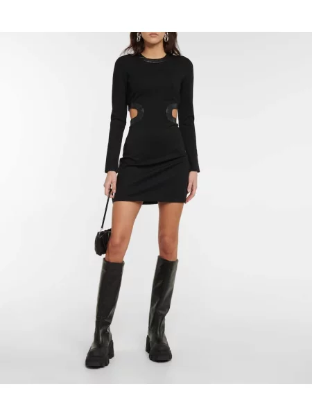 Rochie Staud din jerseu negru