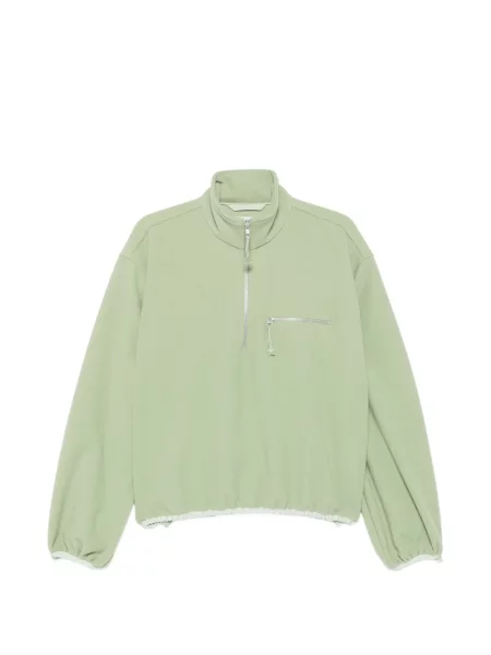 Hanorac din fleece Cecilie Bahnsen din fleece verde