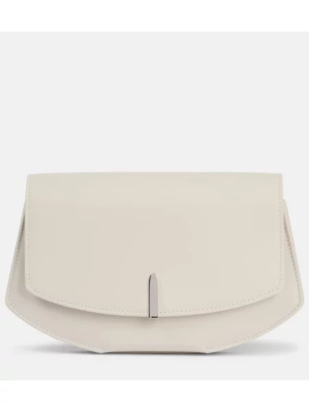 Portofel Savette din piele alb