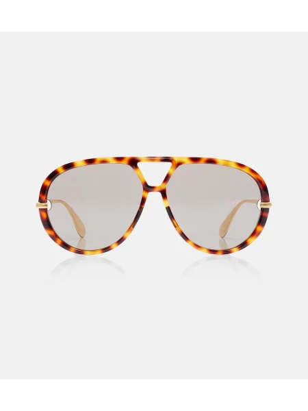 Ochelari de soare Bottega Veneta Classic clasici maro