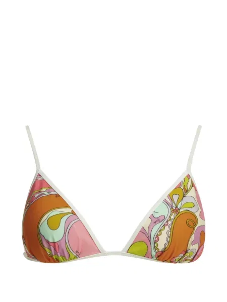 Top Pucci cu imagine portocaliu