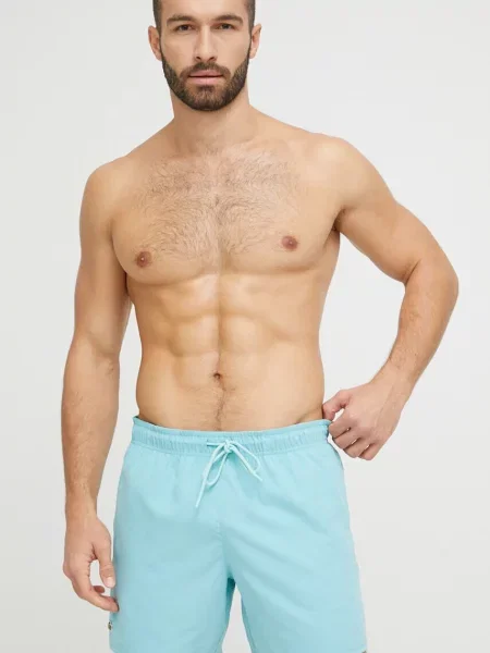 Kopalne kratke hlače Lacoste zelena