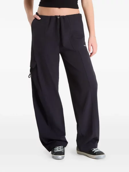 Pantaloni cargo Guess negru