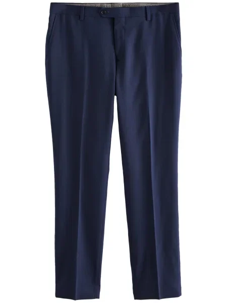 Next Hlače na rob temno modra