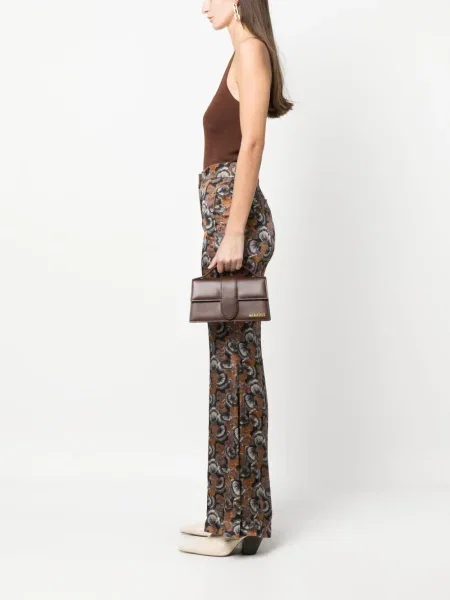 Geantă shopper Jacquemus maro