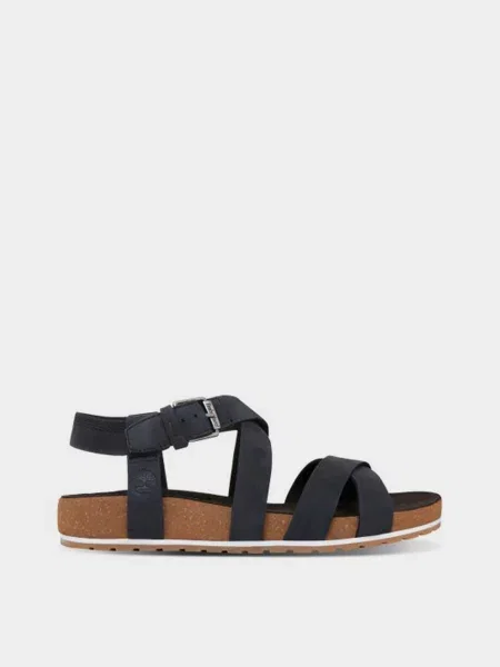 Босоножки Timberland из нубука черные