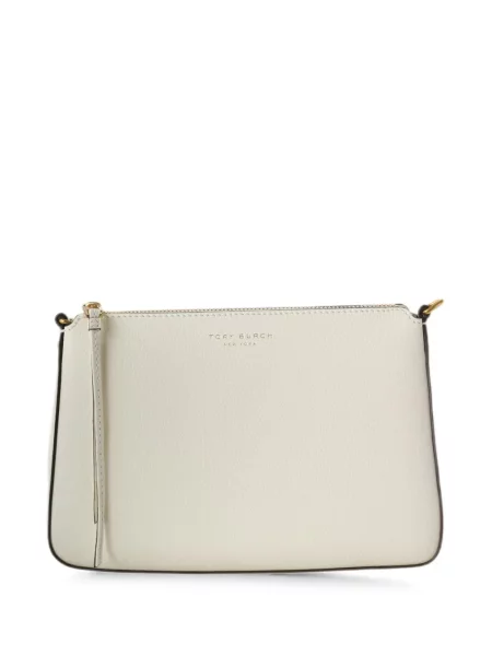 Geantă Tory Burch cu imagine alb