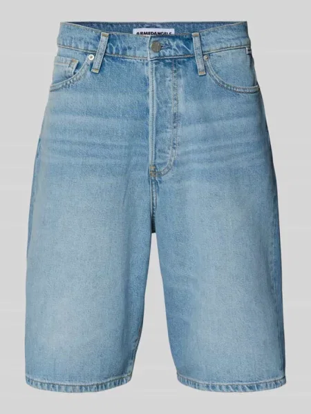 Szorty jeansowe o kroju loose fit z mieszanki lyocellu i bawełny model BAGGY HEMP BLEND' Armedangels