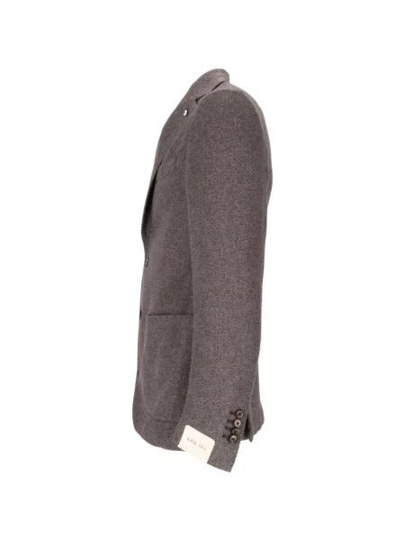 Sacou L.b.m. 1911 cu model herringbone maro