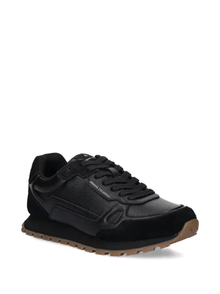 Sneakerși Armani Exchange negru