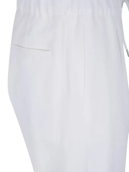 Șnur de strângere pantaloni Giorgio Armani alb