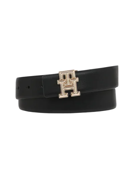 Bőr öv Tommy Hilfiger fekete