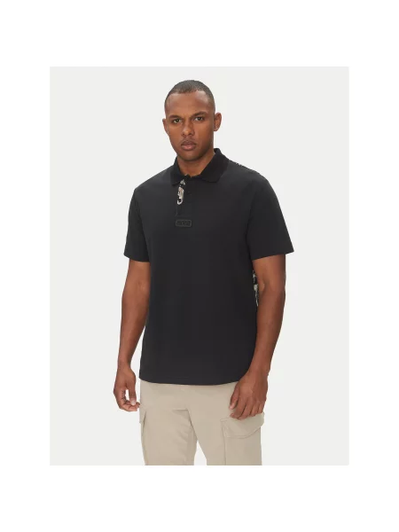Versace Jeans Couture Polo Regular Fit μαύρο