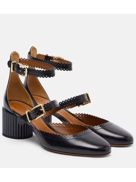 Pantofi cu toc Zimmermann din piele negru