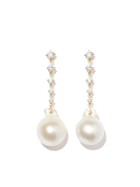 Cercei Lizzie Mandler Fine Jewelry galben