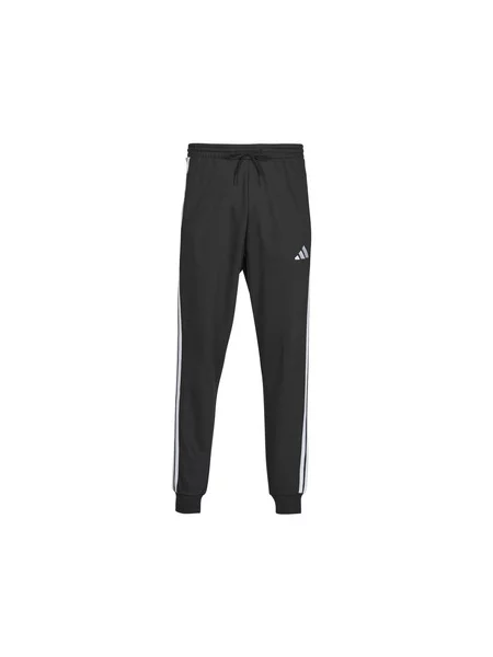 Joggery Adidas Sportswear s črtami iz flisa črna