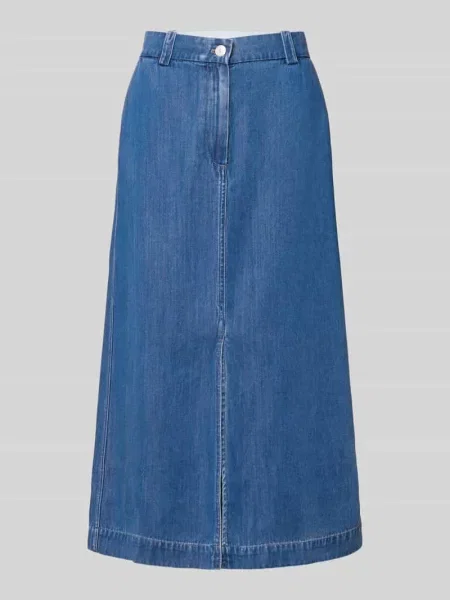 Spódnica midi w stylu dżinsowym model SATOVES' Samsoe Samsoe niebieska