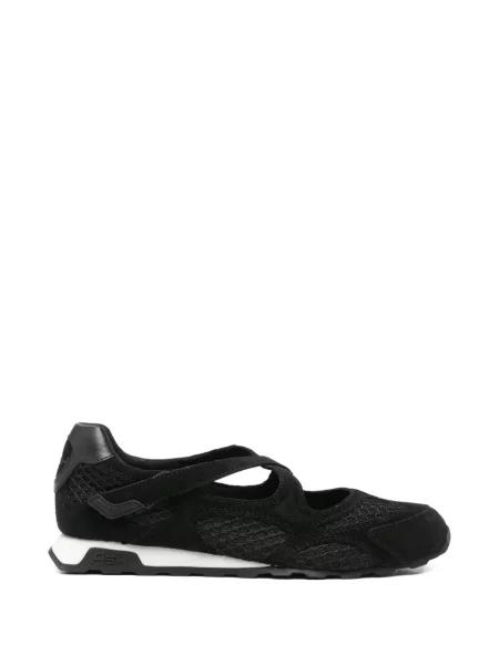 Sneakerși Ash cu bretele negru