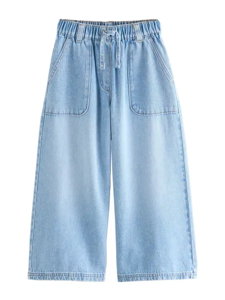 Next Jeans deschis albastru