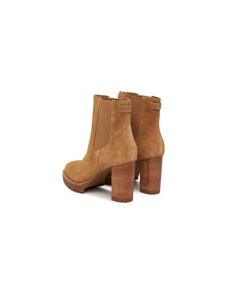 LAUREN RALPH LAUREN Škornji rjava