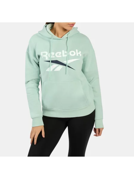 Reebok bluza z kapturem Marlowe 2 Col Logo Oversizedunisex Tranquil Teal Size: XS