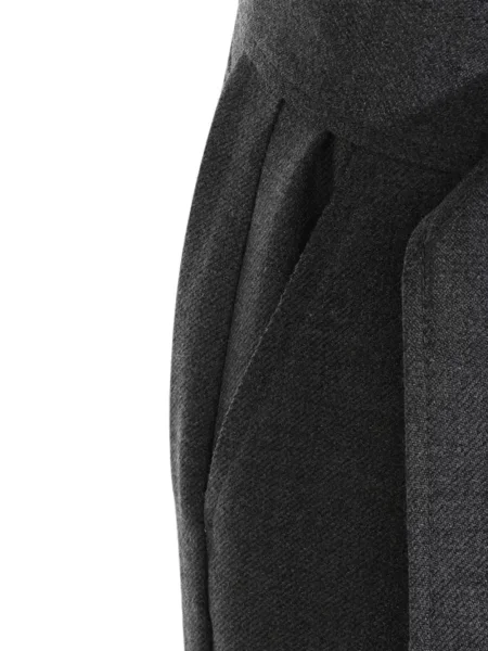 Cu centură fustă midi Brunello Cucinelli gri