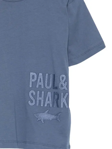 Koszulka dziecięca Paul & Shark niebieska