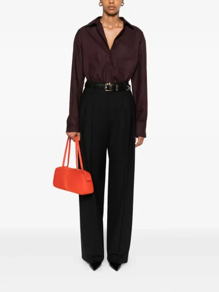 Pantaloni Victoria Beckham negru