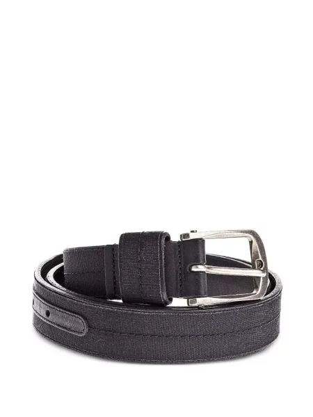 Cu centură curea Lanvin din piele negru