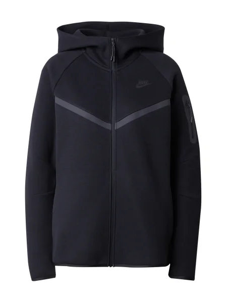 Nike Sportswear Gornji dio trenirke TECH FLEECE 2 tamo siva crna