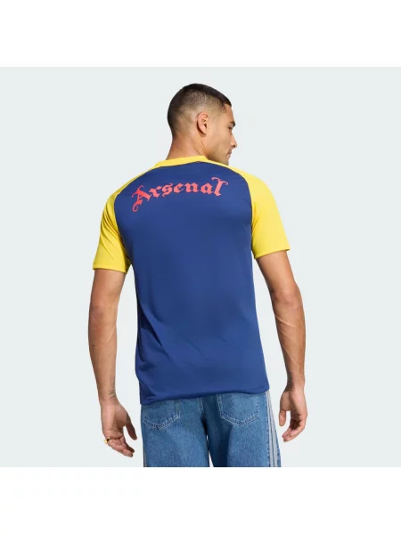 Przedmeczowa koszulka wyjazdowa Arsenal FC niebieska