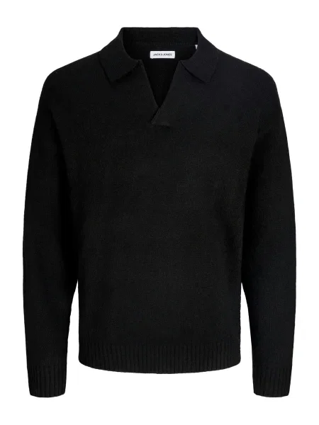 JACK & JONES Pulover JJSOHO OLLIE' negru