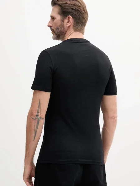 Guess t-shirt z nadrukiem czarny