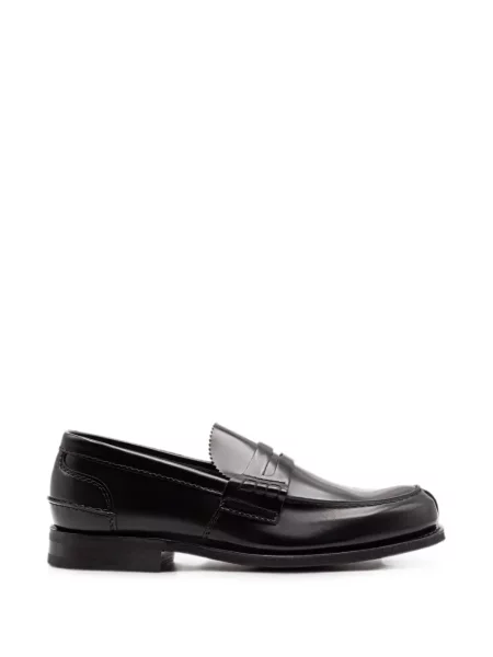 Pantofi loafer Church's din piele negru